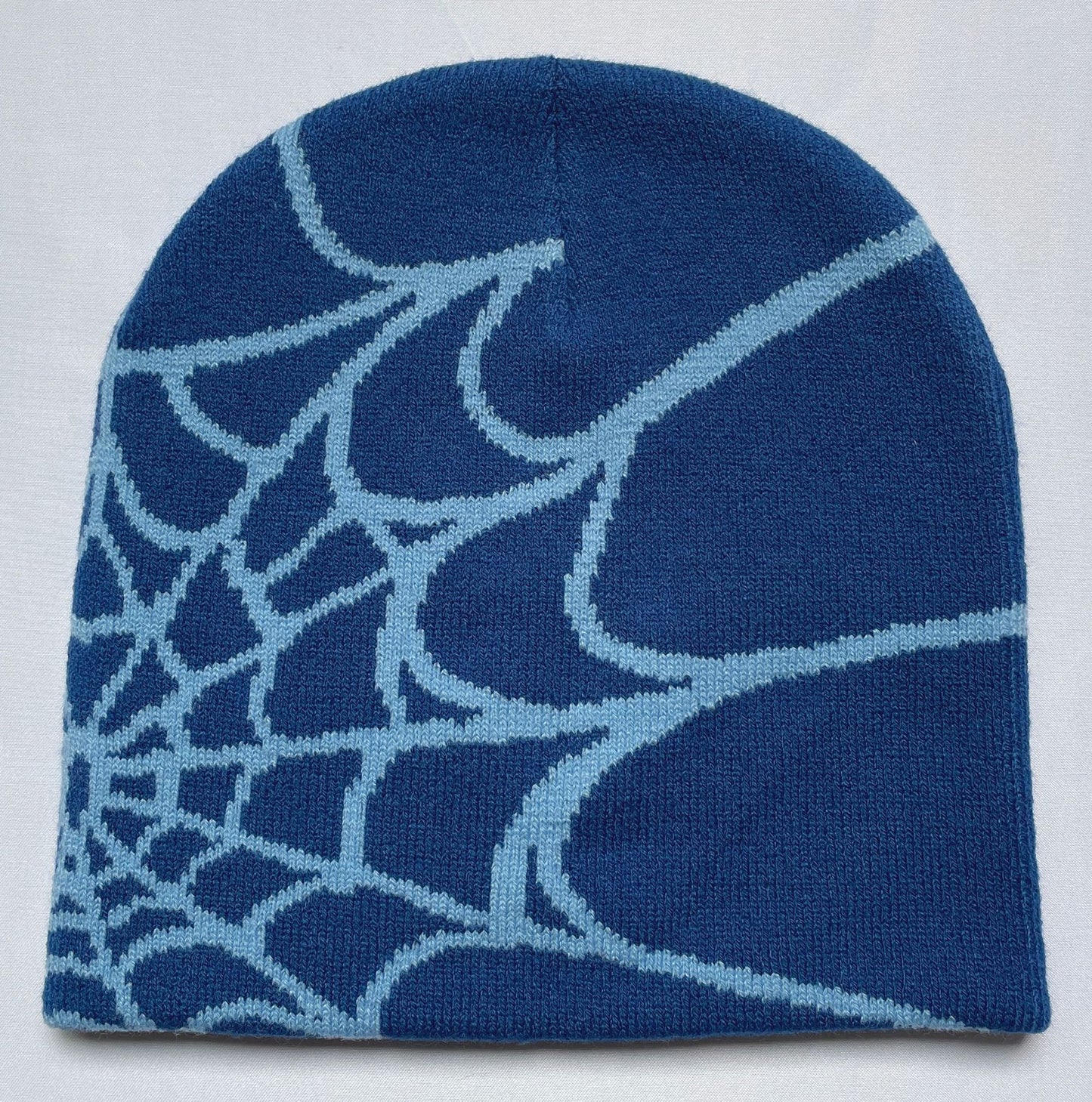 Knitted Hat Female Spider Web Woolen Cap