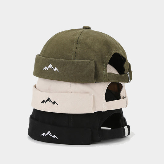 Mountain Peak Embroidery Cap