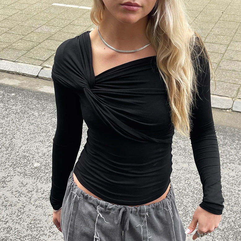 Irregular Knot Long Sleeve