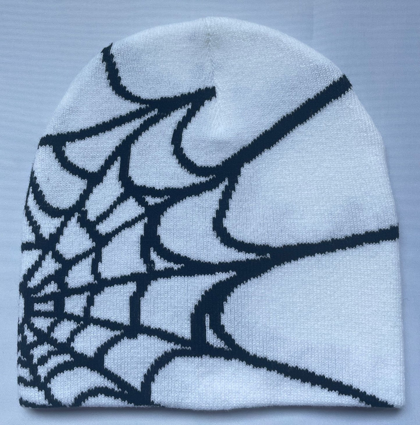 Knitted Hat Female Spider Web Woolen Cap