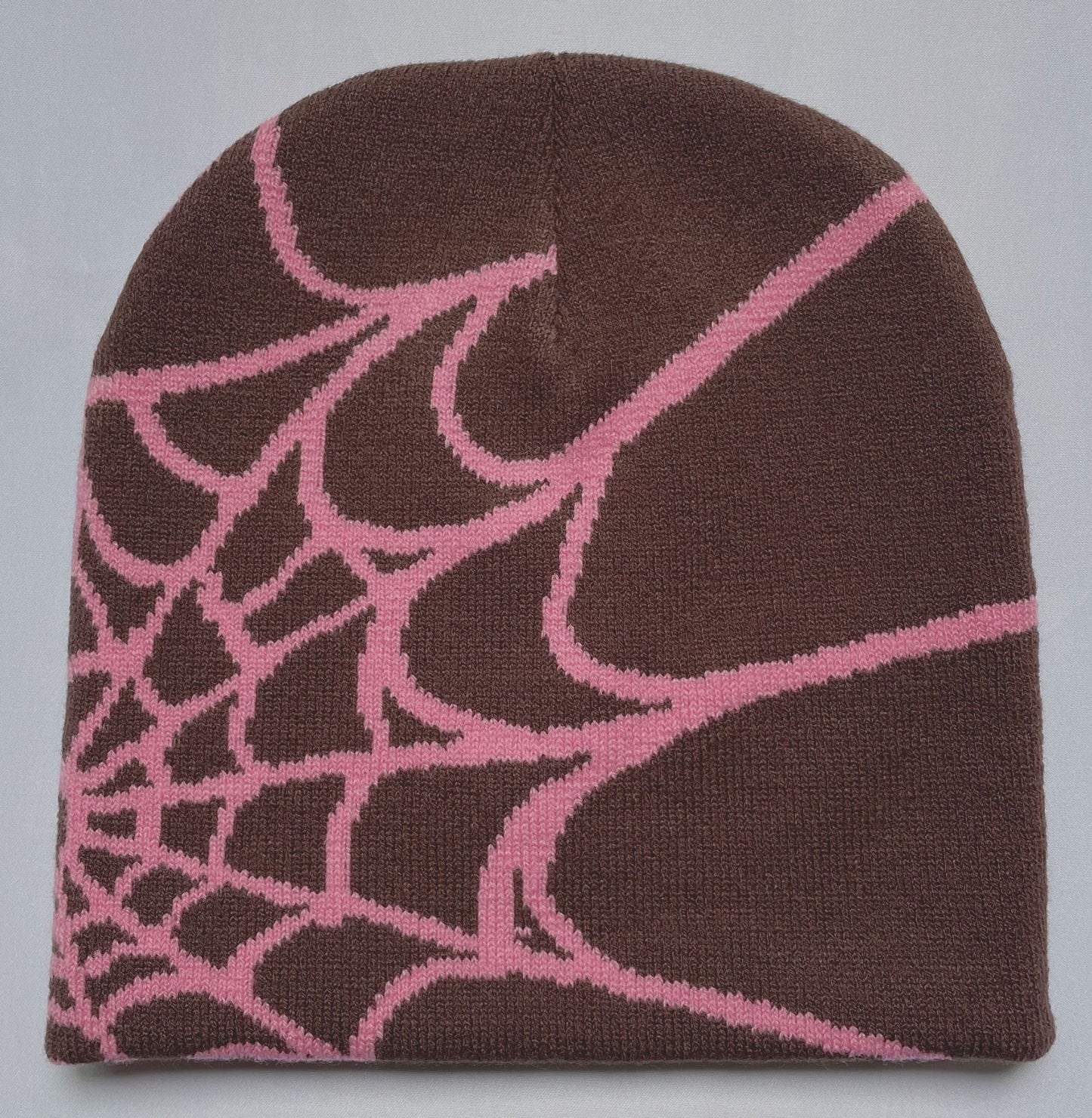 Knitted Hat Female Spider Web Woolen Cap