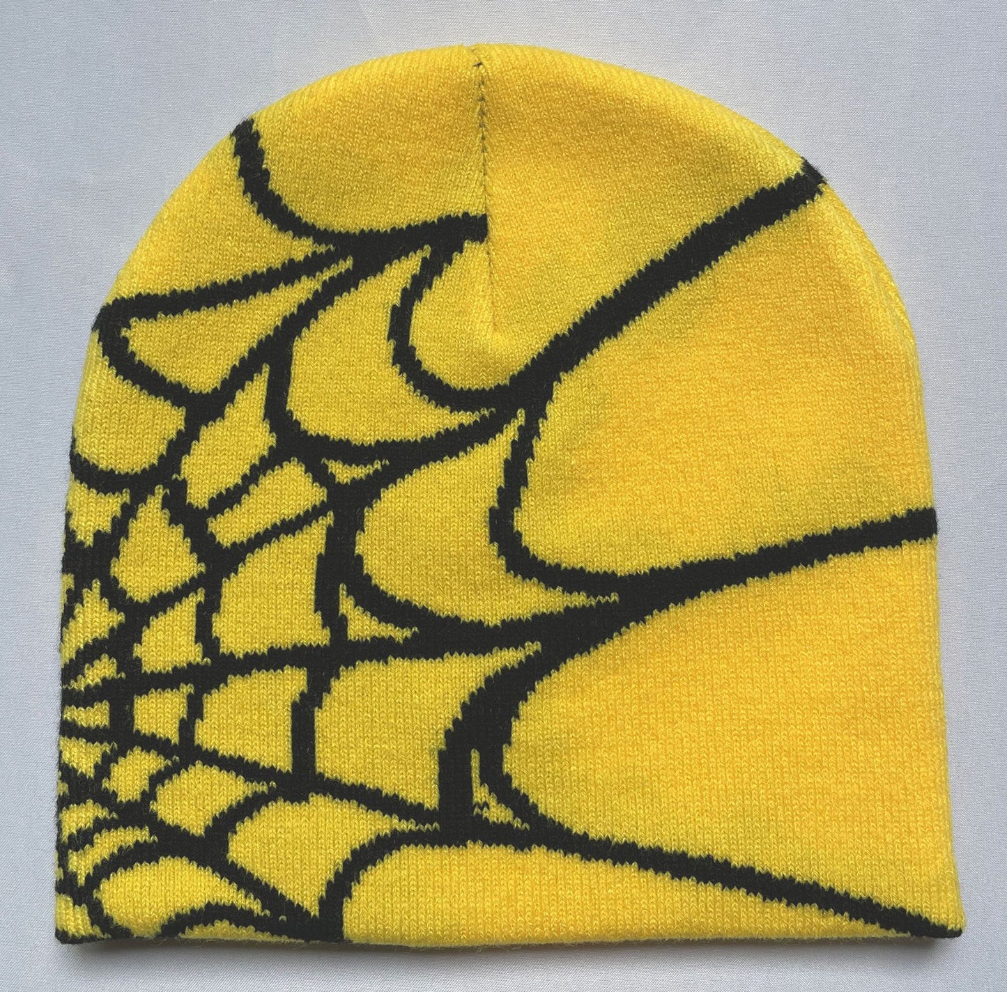 Knitted Hat Female Spider Web Woolen Cap