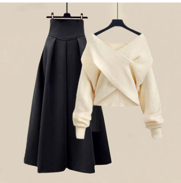 Autumn And Winter Western Style Fried Street Suit Women