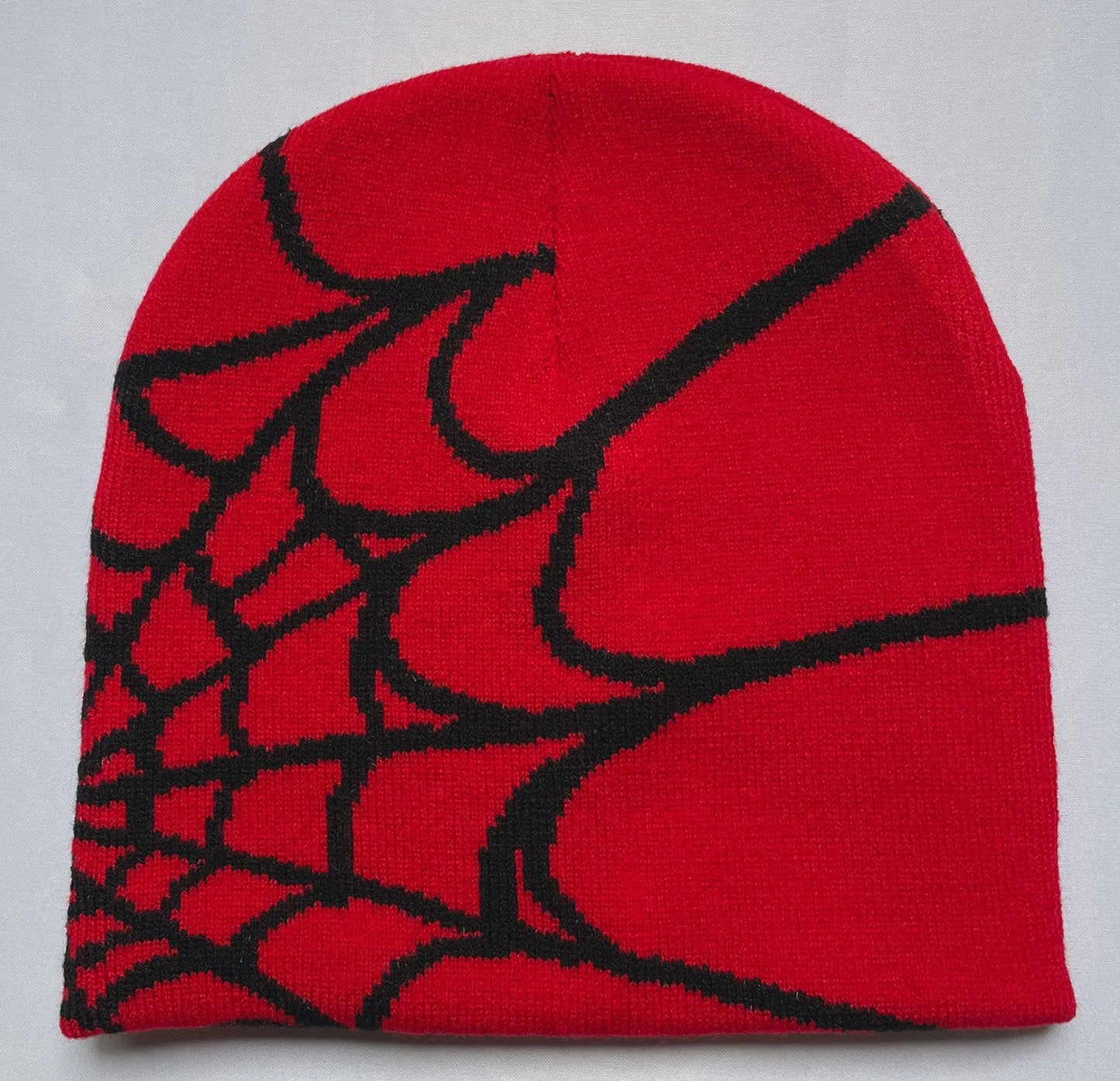 Knitted Hat Female Spider Web Woolen Cap